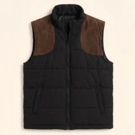 Kevin Costner Yellowstone S05 Puffer Vest