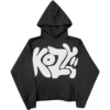 kozy black hoodie