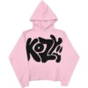 kozy pink hoodie