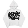kozy white hoodie