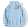 kozy y2k light blue hoodie