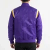 los angeles lakers satin jacket