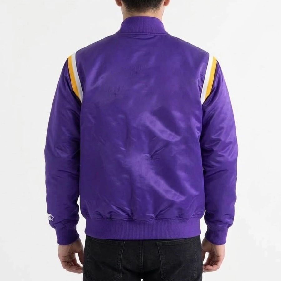 80s Los Angeles Lakers Jacket - Image 5