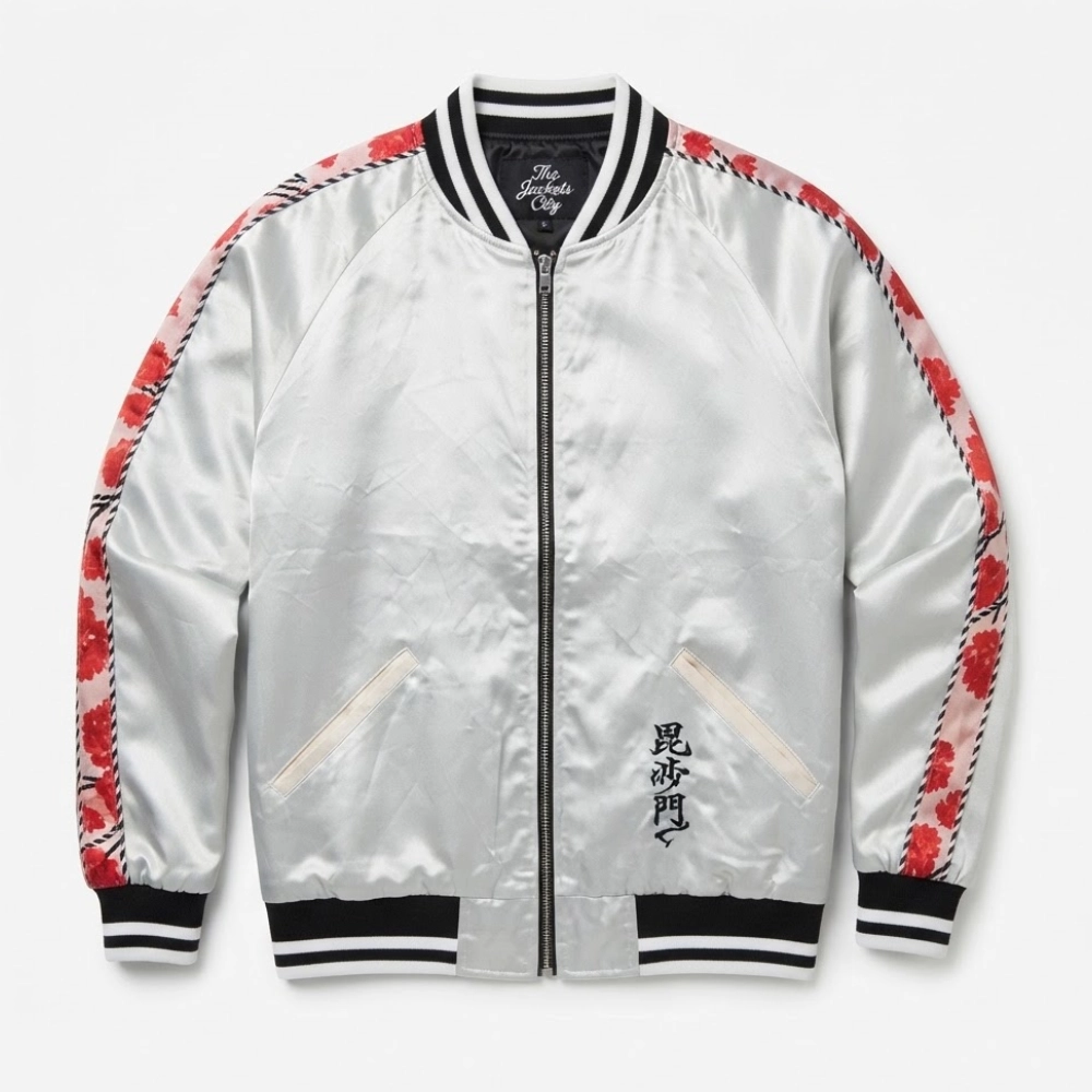 Pete Davidson Tommy Pitera Silver Jacket