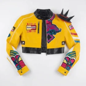 Rumi Kpop Demon Hunters Leather Jacket