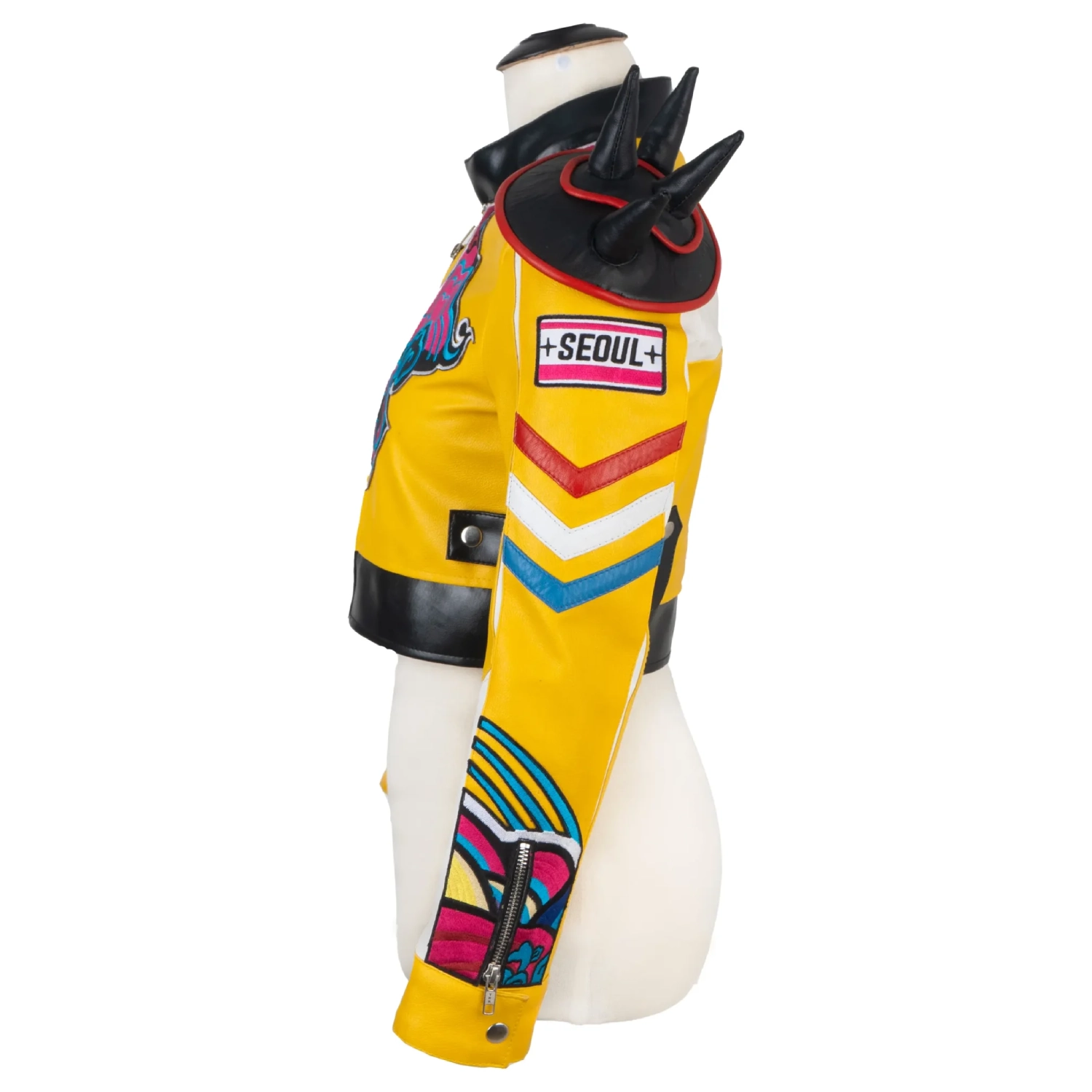 Rumi Kpop Demon Hunters Leather Jacket - Image 10