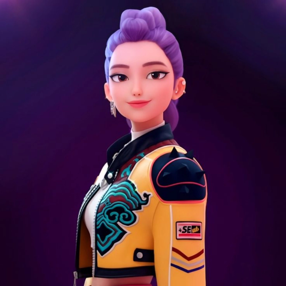 Rumi Kpop Demon Hunters Leather Jacket - Image 9