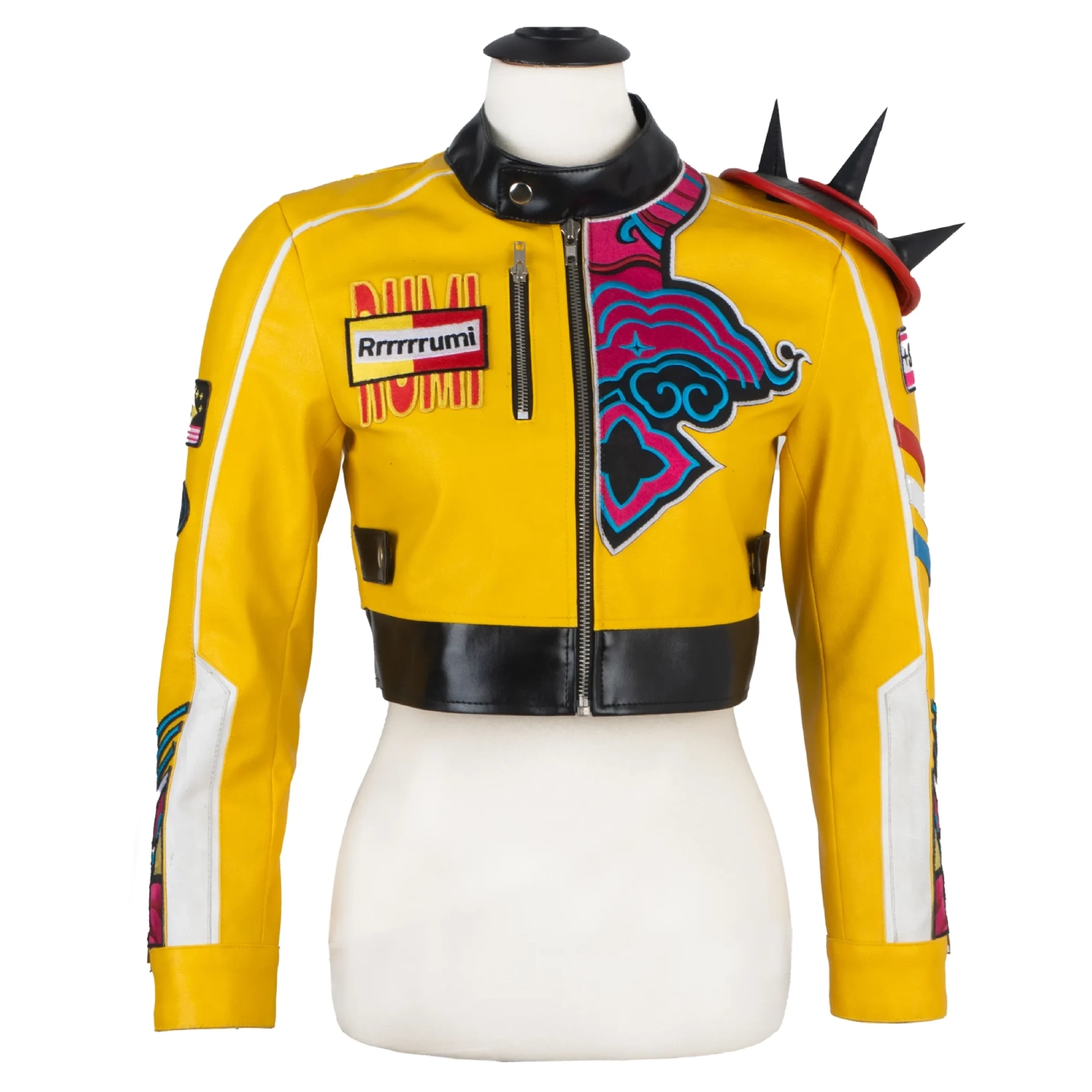 Rumi Kpop Demon Hunters Leather Jacket - Image 5