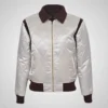 ryan gosling drive 2011 white scorpion jacket
