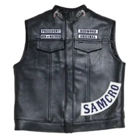 Charlie Hunnam Sons of Anarchy Leather Vest