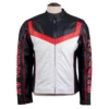superman mr terrific black and white jacket