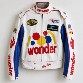 Will Ferrell Talladega Nights Racer Leather Jacket