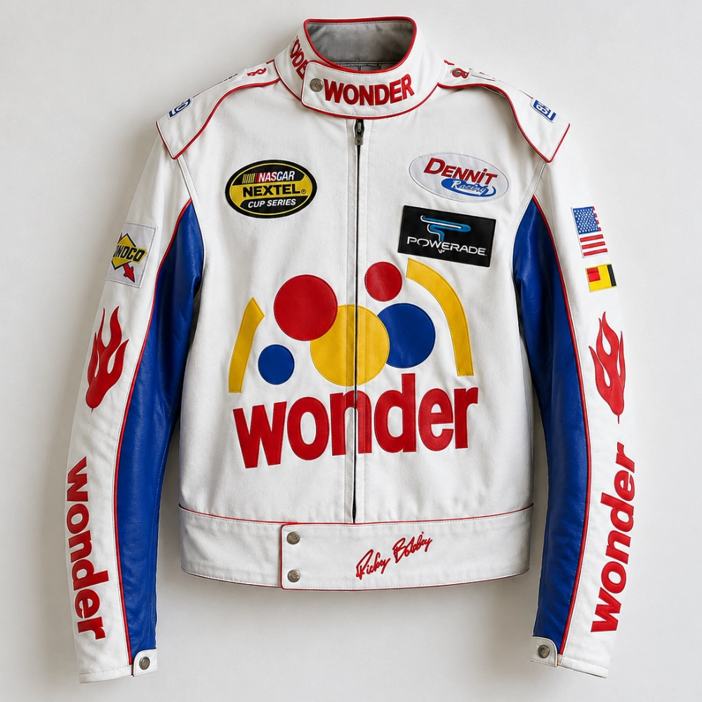 Will Ferrell Talladega Nights Racer Leather Jacket