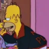 the simpsons mr plow bomber jacket