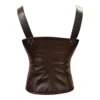 tupac brown suspender vest