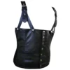 tupac shakur black leather vest