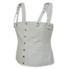 tupac shakur white leather vest