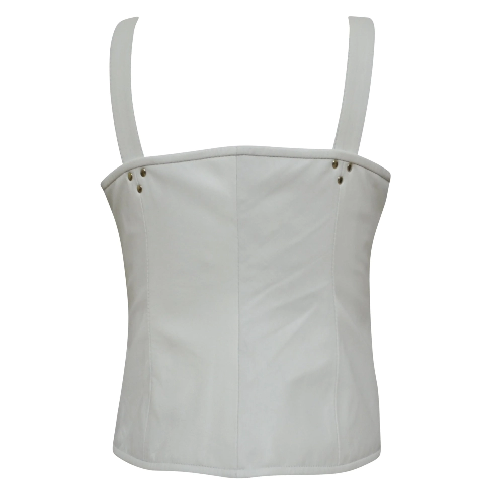 Tupac Shakur Suspender Leather Vest - Image 10