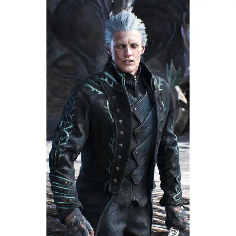 Devil May Cry 5 Vergil Leather Coat