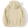 y2k kozy beige hoodie