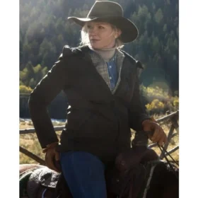 Gretchen Mol Yellowstone Hooded Jacket