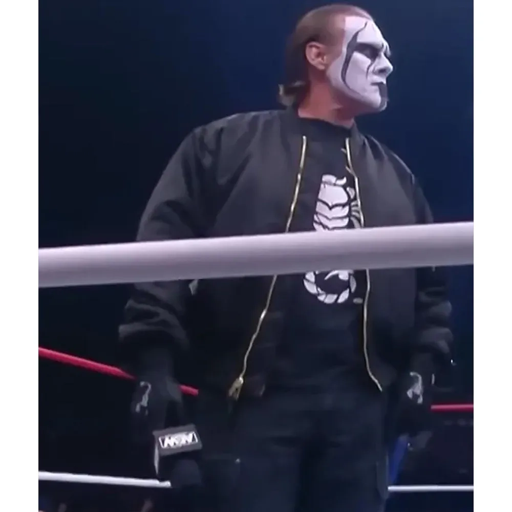 AEW Dynamite Sting Bomber Jacket - Image 5