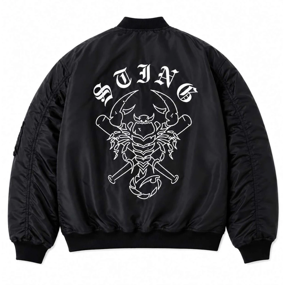 AEW Dynamite Sting Bomber Jacket - Image 3