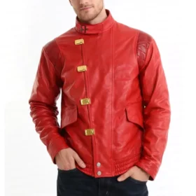 Akira Kaneda Pill Anime Leather Jacket