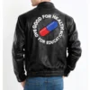 akira kaneda black leather jacket