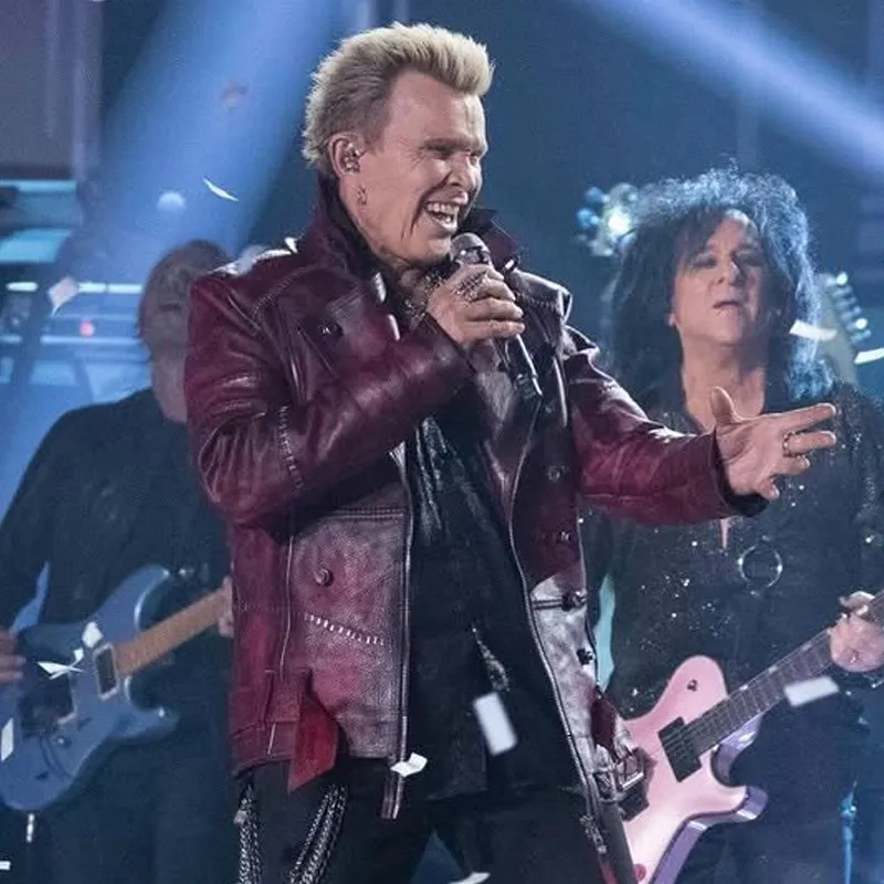 Billy Idol American Idol Leather Jacket - Image 4