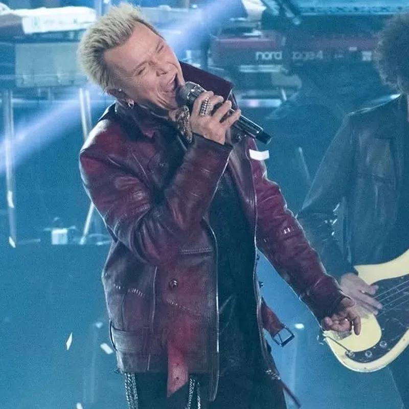 Billy Idol American Idol Leather Jacket - Image 6