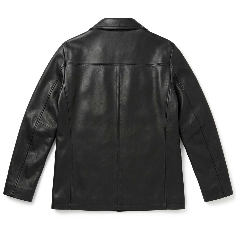 RDR2 Arthur Morgan Black Leather Blazer - Image 3