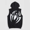 ben reilly black hooded vest