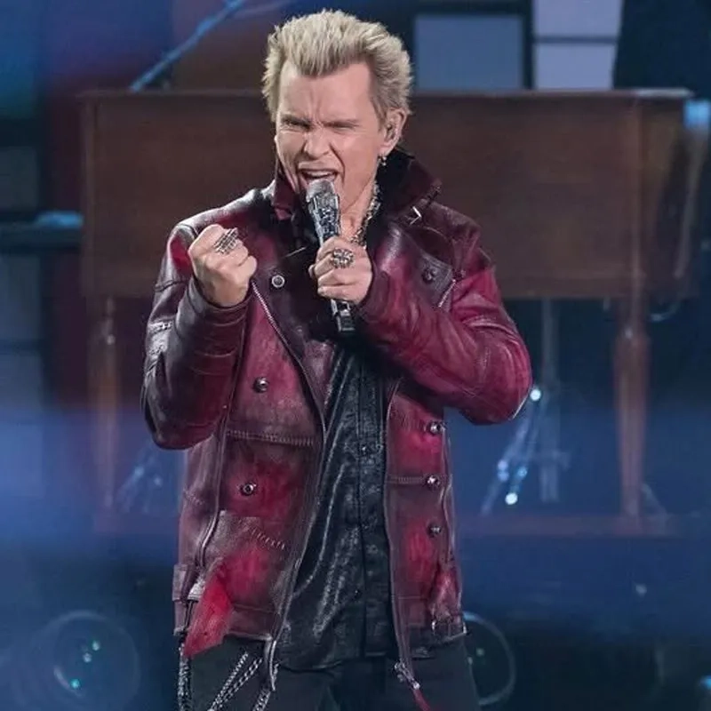 Billy Idol American Idol Leather Jacket - Image 2