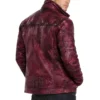 billy idol american idol red leather jacket