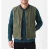 calvin penney green vest