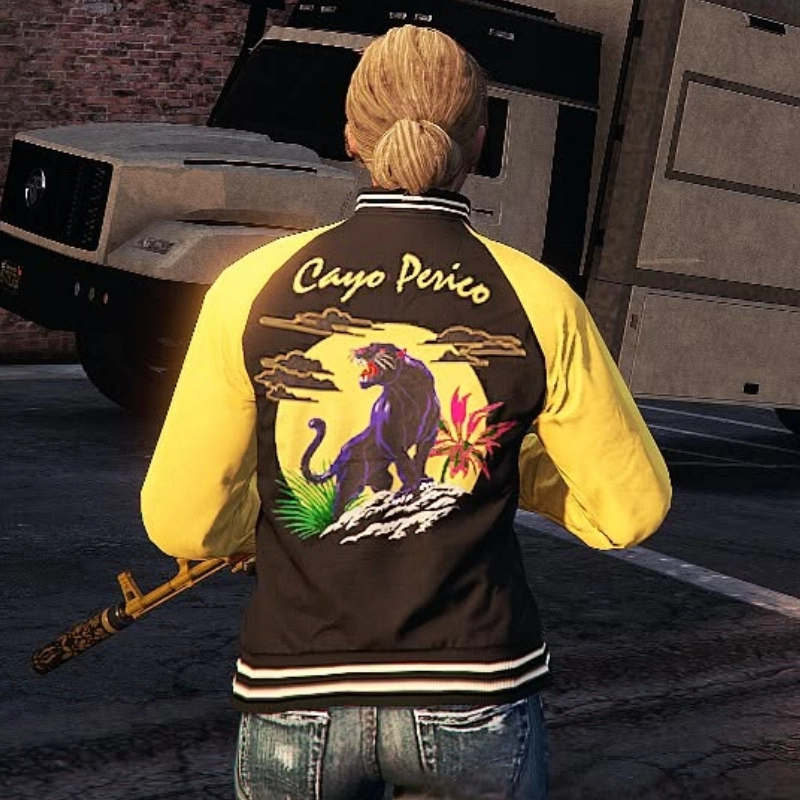 Cayo Perico Panther Tour GTA Jacket - Image 7
