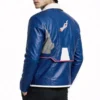 cyberpunk edgerunners 2 blue leather jacket