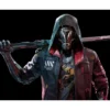 cyberpunk ninja leather jacket