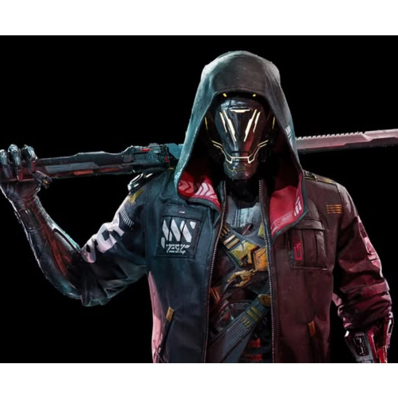 Ghost Runner Cyberpunk Jack Ninja Jacket - Image 5
