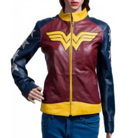 Diana Prince Wonder Woman Leather Jacket