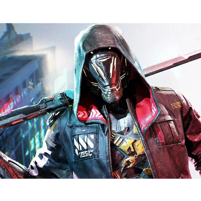Ghost Runner Cyberpunk Jack Ninja Jacket - Image 4