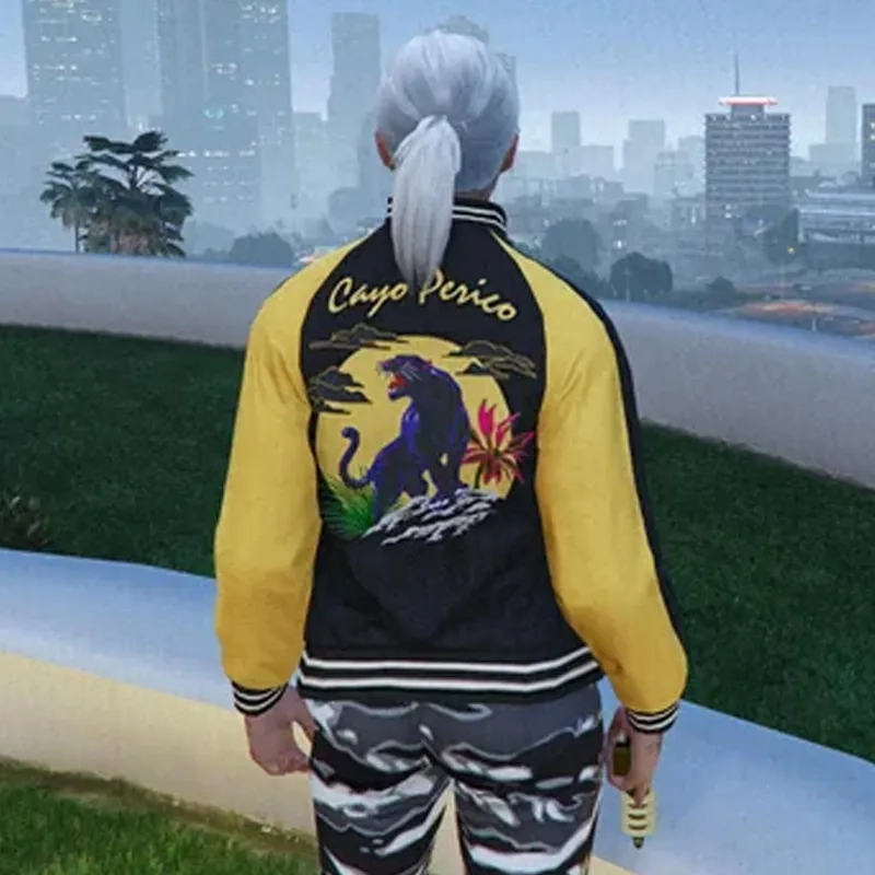 Cayo Perico Panther Tour GTA Jacket - Image 4