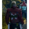 guardians of the galaxy red leather jacket