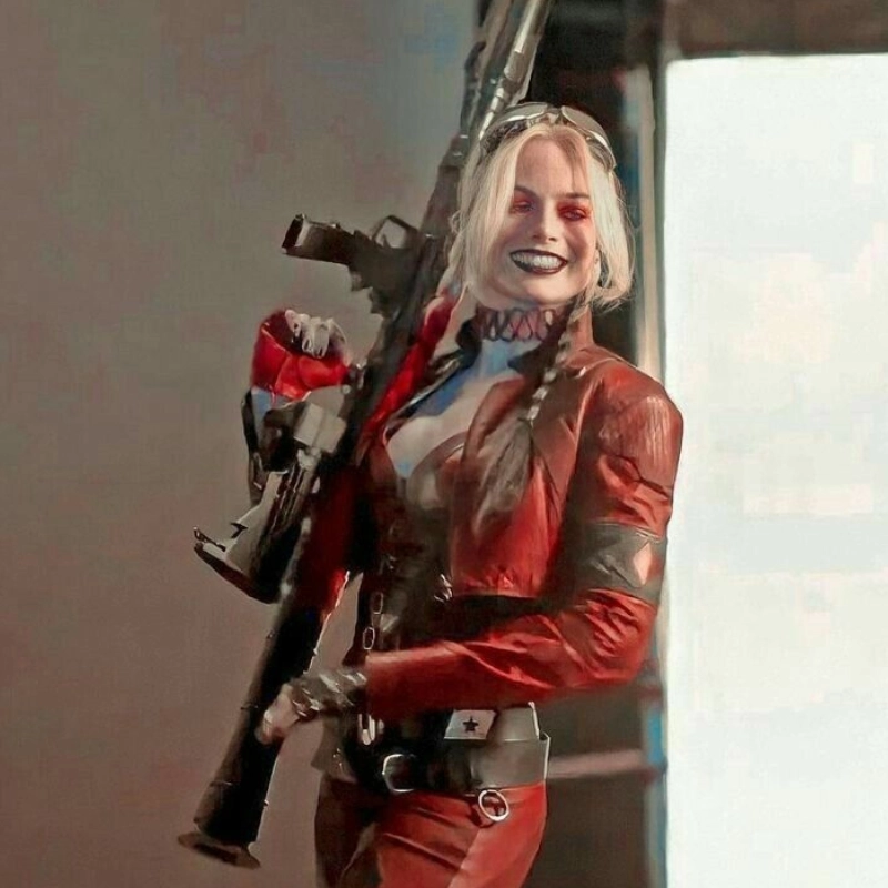 Harley Quinn Suicide Squad Leather Jacket - Image 2