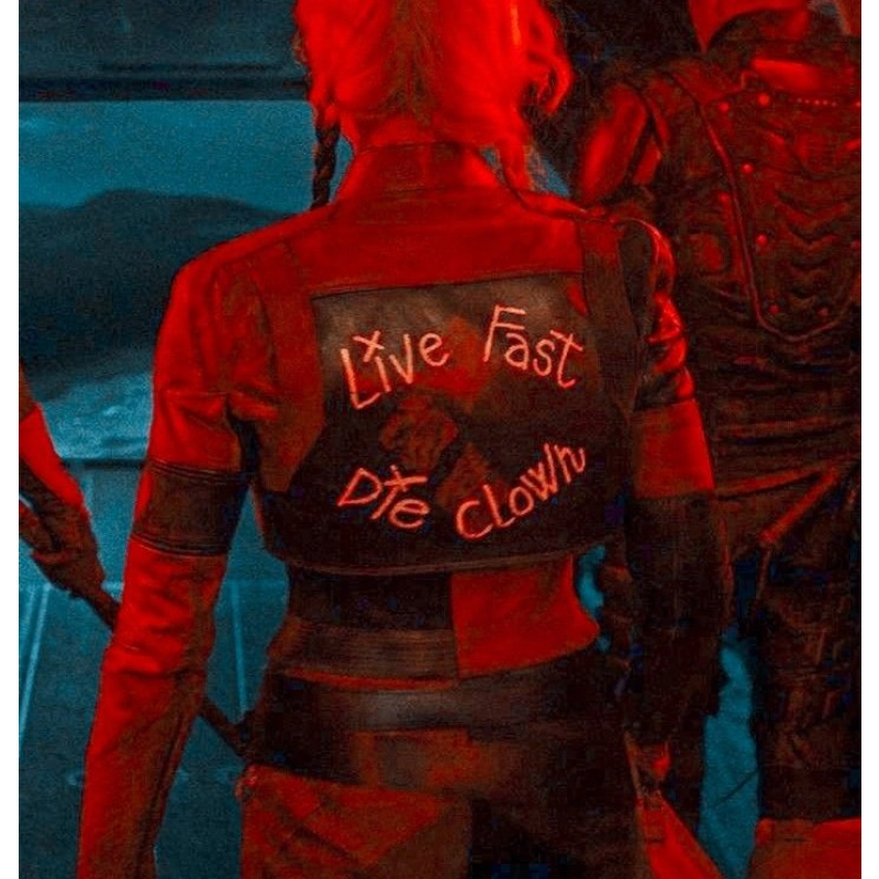 Harley Quinn Suicide Squad Leather Jacket - Image 8