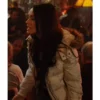 jennifer check jacket