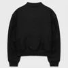 maria sten neagley black bomber jacket