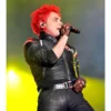 mcr party poison leather jacket