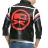 my chemical romance party poison black leather jacket